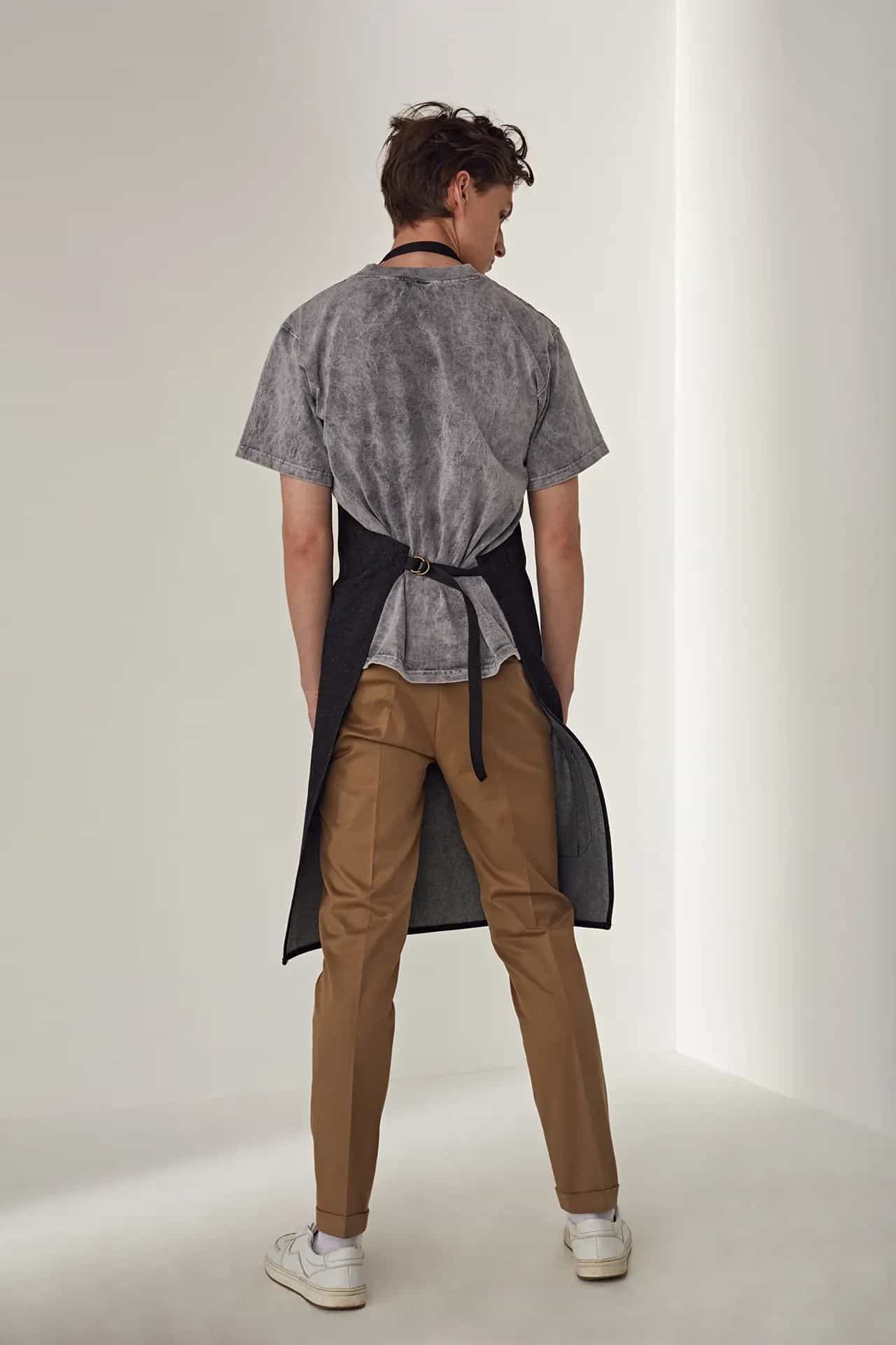 Apron Italia Apron Jeans Apron Blue
